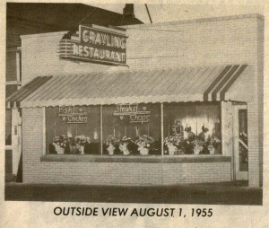 Grayling Restaurant 1955